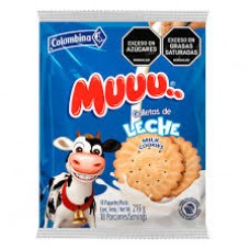 COLOBINA MUUU GALLETA 216G LECHE