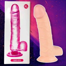 Dildo de Silicon con Base Qs