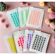 Parches para acné estrellas Colores