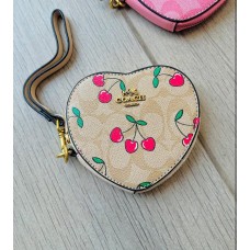 Monedero Coach Corazón 